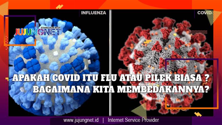 Apakah COVID Itu Flu Atau Pilek Biasa ? Bagaimana Kita Membedakannya?